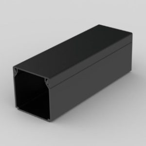 Kopos leidingkanaal LHD 40 x 40 mm lengte 2 m zwart UV-stabiel