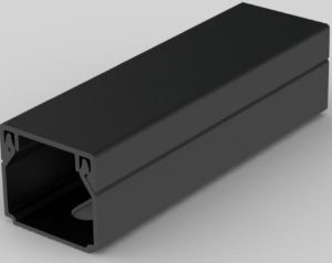 Kopos leidingkanaal LHD 20 x 20 mm lengte 2 m zwart UV-stabiel
